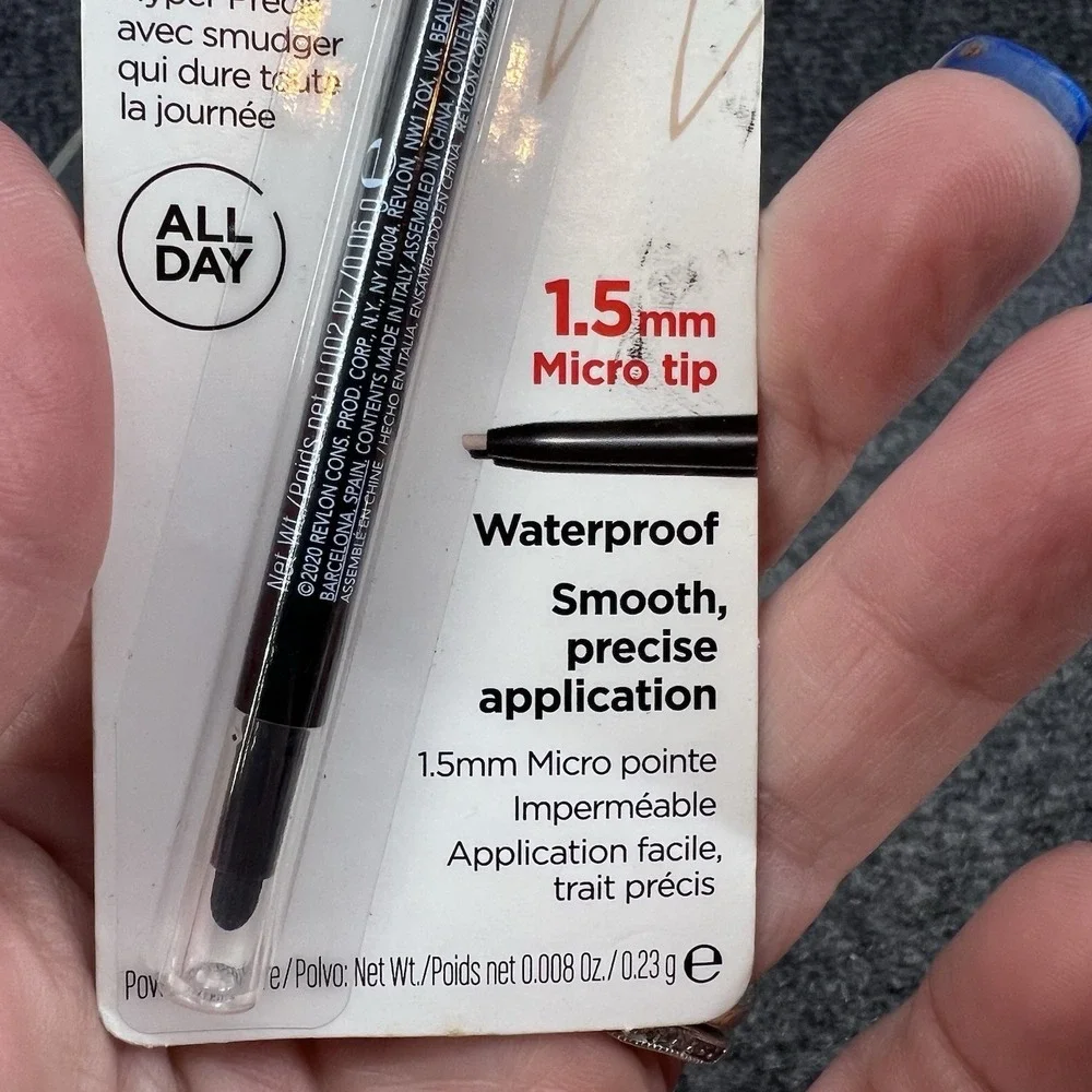 Revlon Colorstay Micro Hyper Precise Gel Eyeliner Waterproof Fine Tip 216 Beige